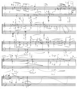 short score/sketch, "Lullaby (for an urban child)"